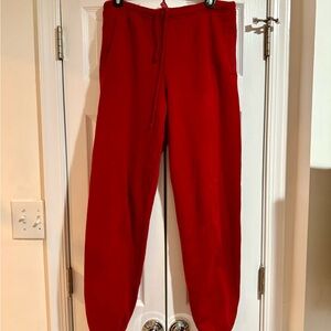 SKIMS Red Joggers